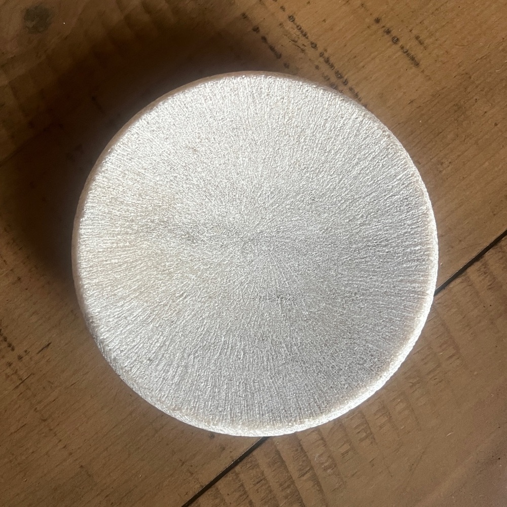 Round Gray Stone Catch All Tray